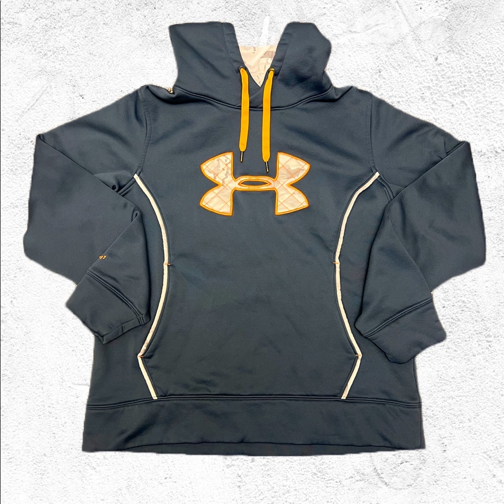 Under Armor Hoodie Womens (Size Large) Blue